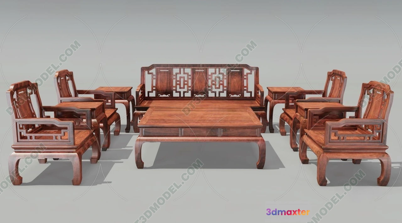 1535998 - FURNITURE - SOFA - 3D Model For Interior Design - 11169 3D Max
