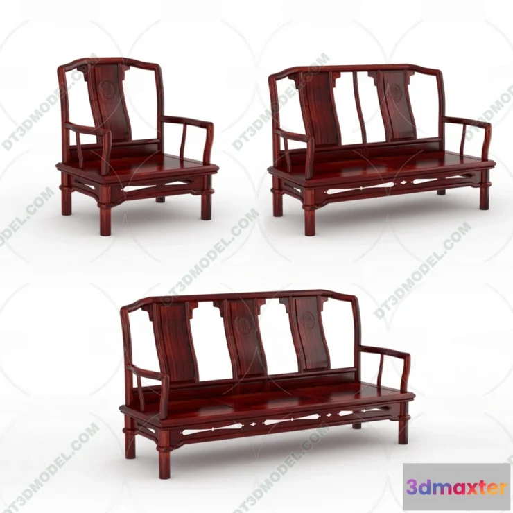 1536000 - FURNITURE - SOFA - 3D Model For Interior Design - 11170 3D Max