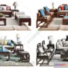 1536016 - FURNITURE - SOFA - 3D Model For Interior Design - 11178 3D Max