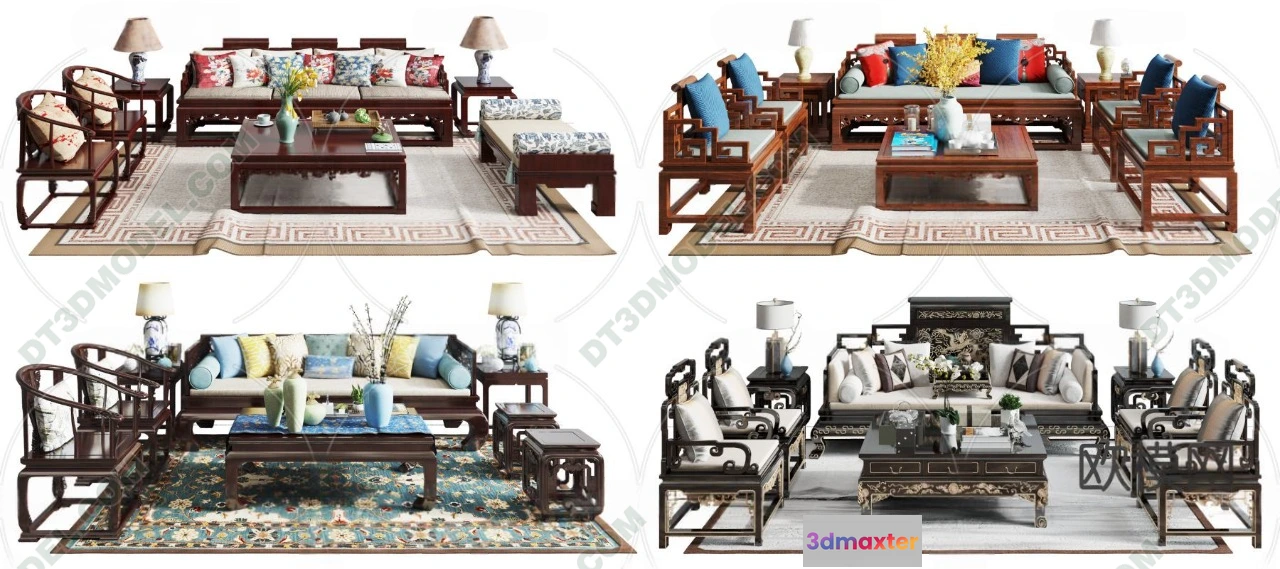 1536016 - FURNITURE - SOFA - 3D Model For Interior Design - 11178 3D Max