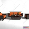 1536044 - FURNITURE - SOFA - 3D Model For Interior Design - 11192 3D Max