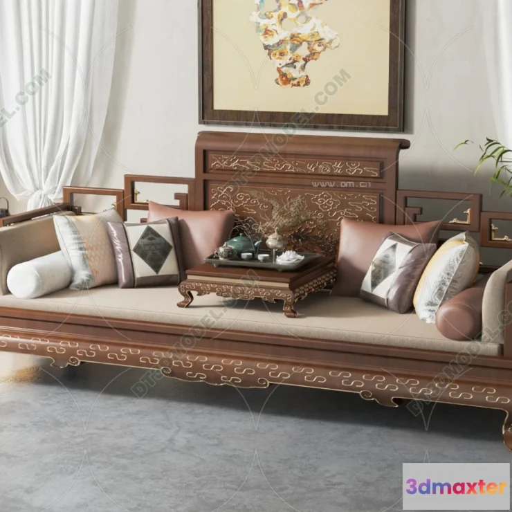 1536060 - FURNITURE - SOFA - 3D Model For Interior Design - 11200 3D Max