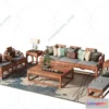 1536096 - FURNITURE - SOFA - 3D Model For Interior Design - 11218 3D Max