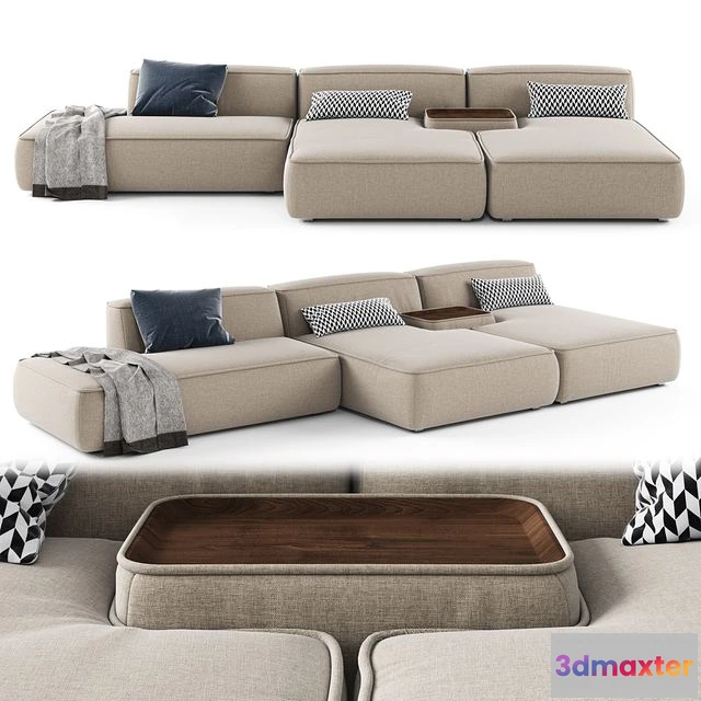 1537844 - Lema CLOUD Sectional sofa_02 3D Max