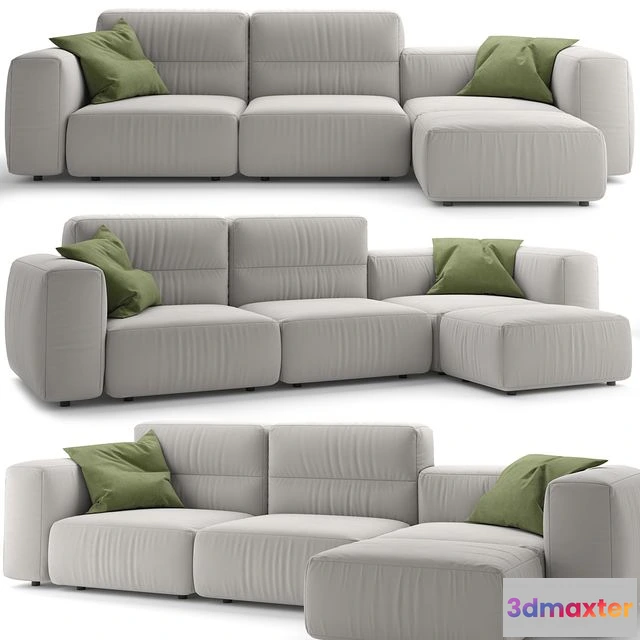 1537954 - Marenelli Home Manhattan Piping Sofa 3D Max