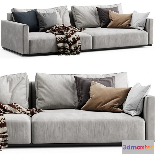 1538088 - Minotti Torri 2 seat sofa 3D Max