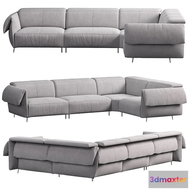 1538902 - Seagull sofa by Natuzzi italia 3D Max