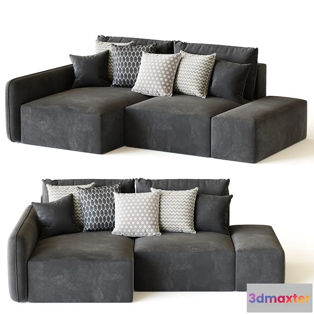 1539088 - Corner sofa bed Portland 3D Max