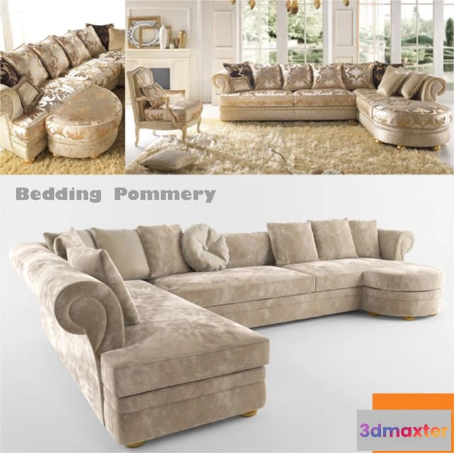 1540399 - Bedding Pommery 3D Max