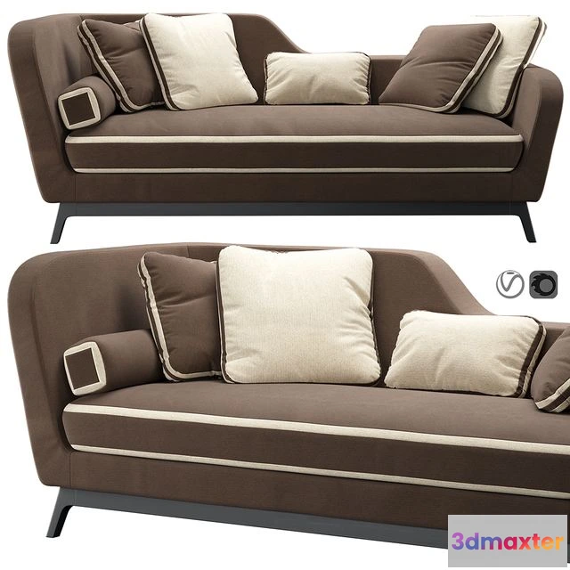 1540725 - Jeremie Sofa by Milano Bedding 3D Max
