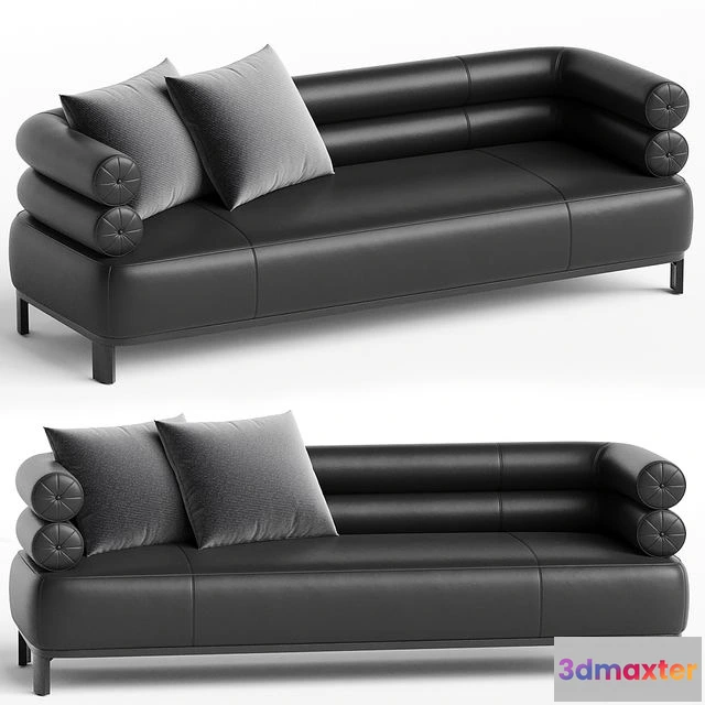 1540799 - Lucy Leather Sofa 3D Max
