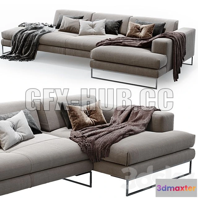 1541457 - Gamma Sunset Sofa 02 3D Max
