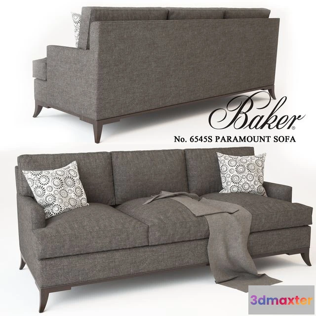 1541497 - BAKER _PARAMOUNT SOFA No. 6545S 3D Max