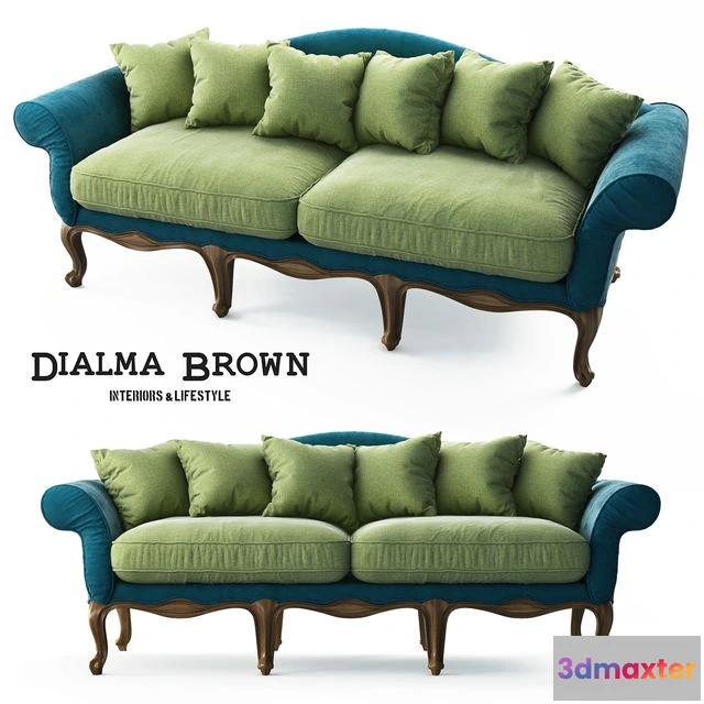 1541759 - Dialma Brown Sofa DB005285 3D Max