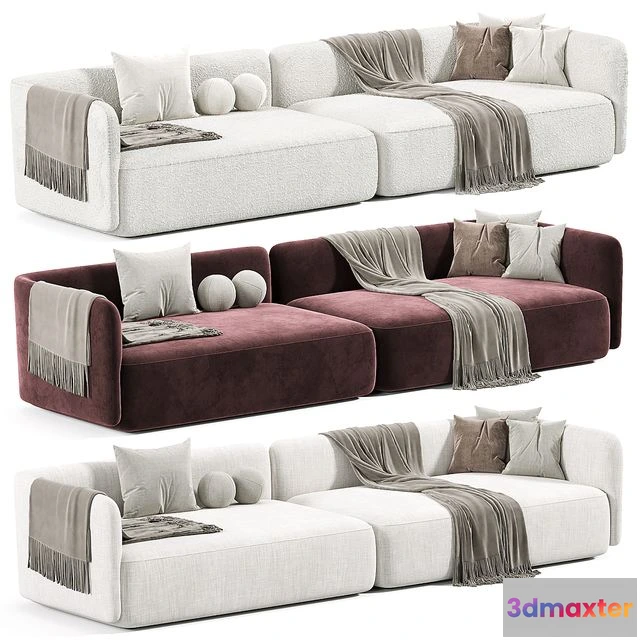 1542553 - Cozy Sofa By MDF Italia 2 3D Max