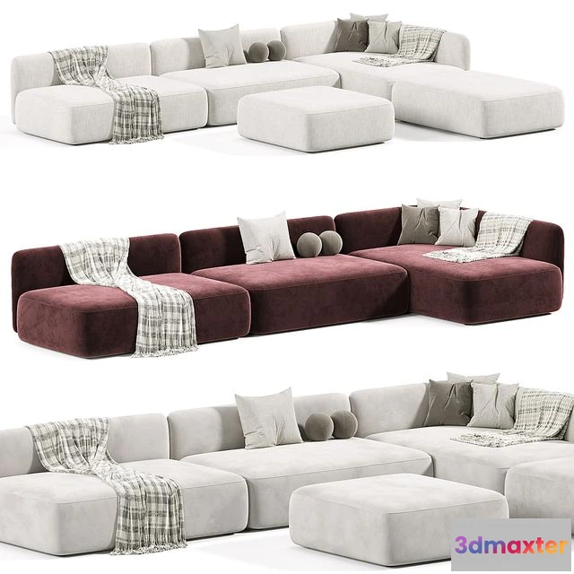 1542555 - Cozy Sofa By MDF Italia 3 3D Max