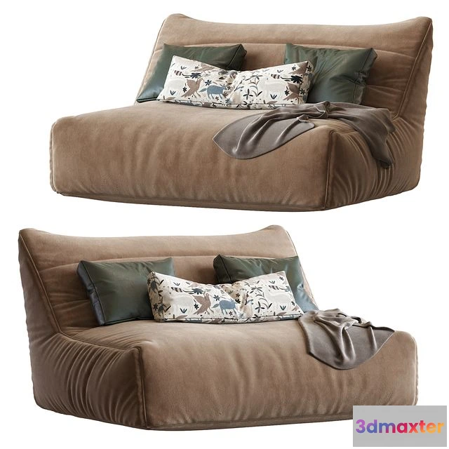 1542961 - Levi Bean Bag sofa 3D Max