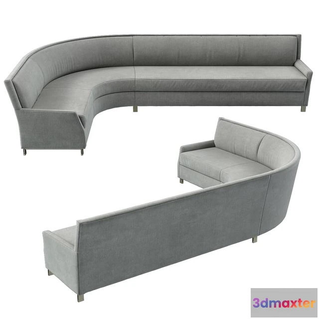 1543153 - Perry Street Boomerang Sofa 3D Max