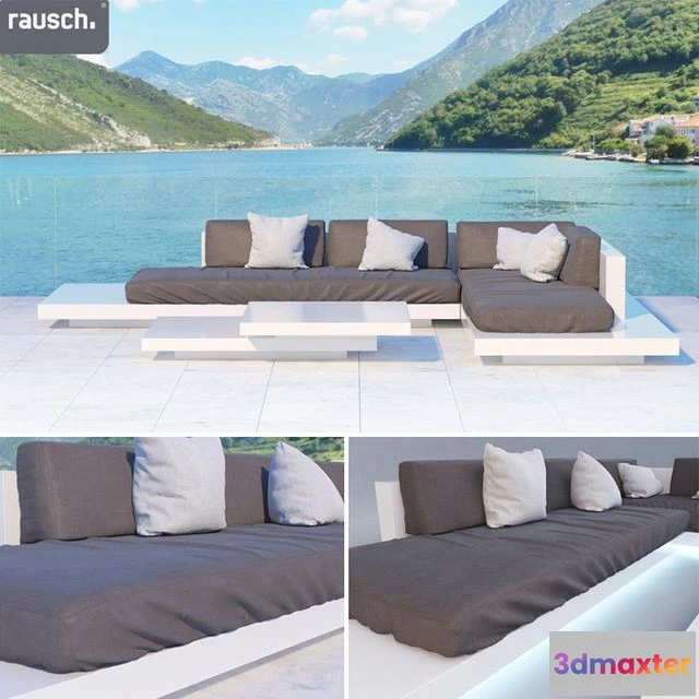 1543223 - Rausch Platform a sofa and a table 3D Max