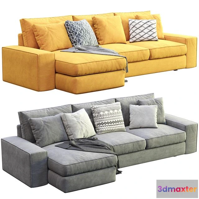 1543375 - Sofa Kivik By Ikea 3D Max