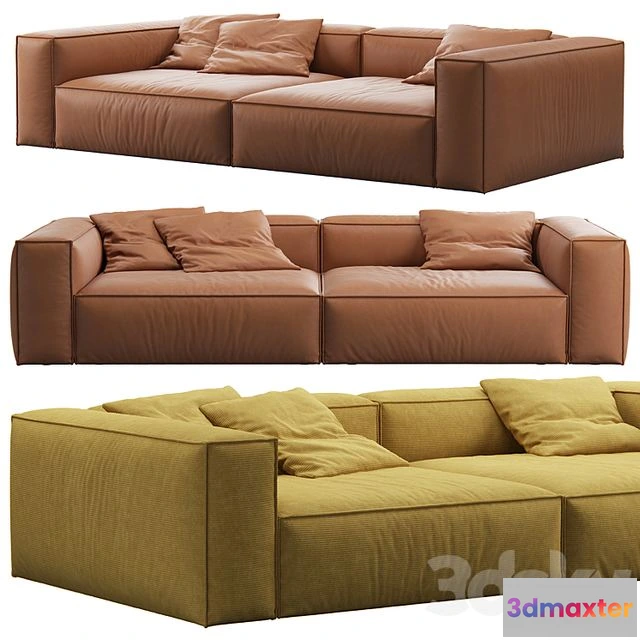 1543873 - Bolia Modular 2 Seat Large Sofa by Cosima 3D Max