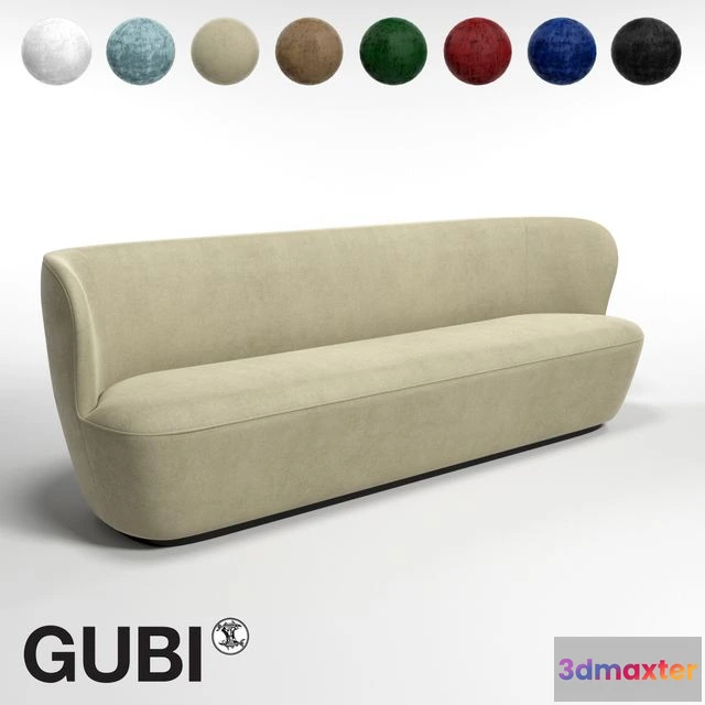 1544027 - GUBI Stay Sofa W220 3D Max