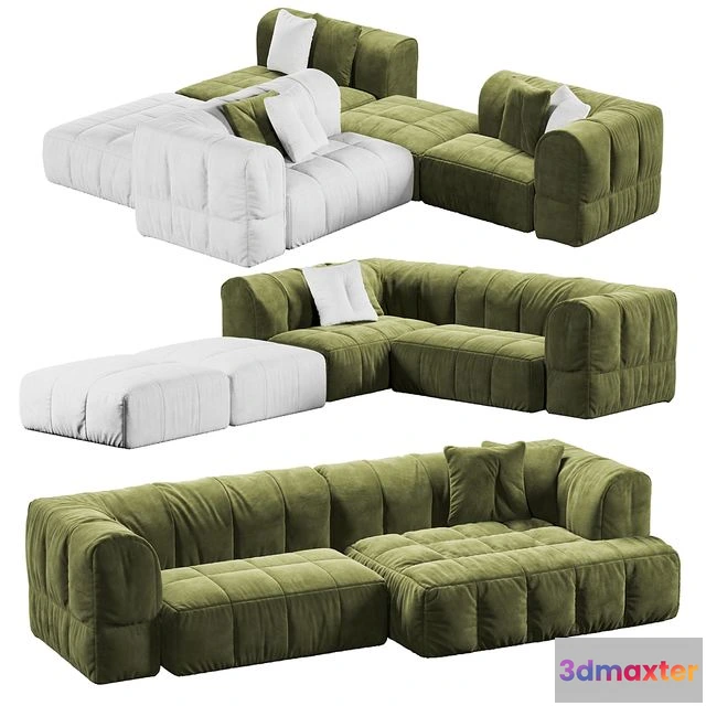 1544685 - Sofa STRIPS from ARFLEX 3D Max