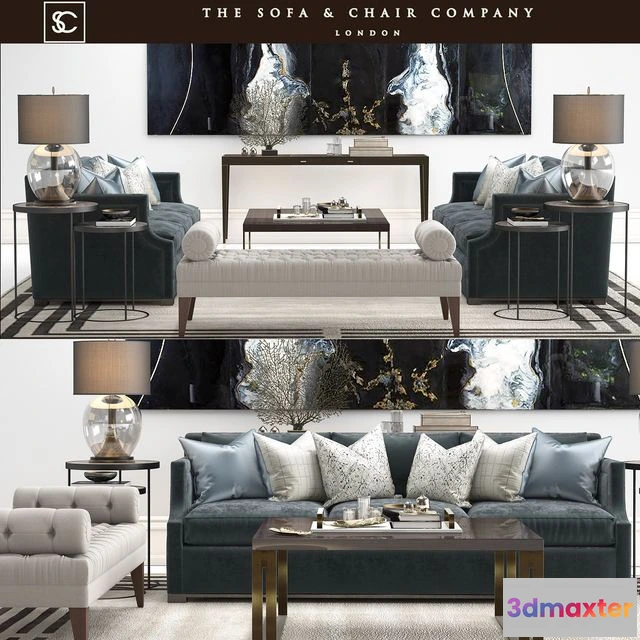 1544831 - The Sofa & Chair Company set 01 3D Max