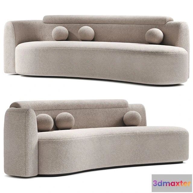 1545069 - Wave sofa by Daniel Boddam 3D Max