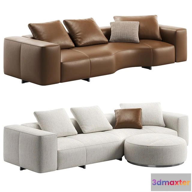 1545131 - Yves Sofa 04 by Minotti 3D Max