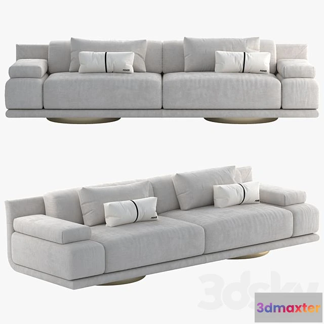 1545406 - Fendi Casa Artu sofa 3D Max