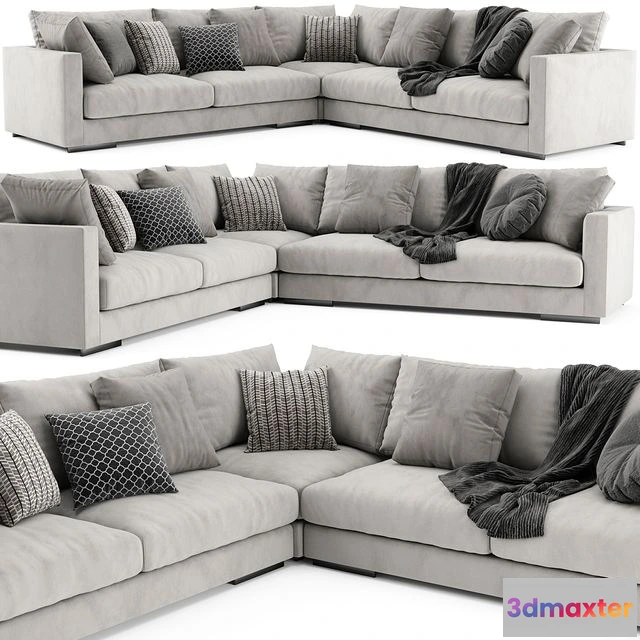 1545832 - Flexform Magnum L Shaped 3D Max