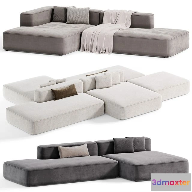 1545996 - Leman Modular sofa Modern Sofa 02 By Lavsit 3D Max