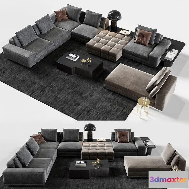 1546046 - Minotti Lawrence Set 3D Max