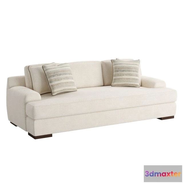 1547035 - Bernhardt Andie Leather Sofa 3D Max