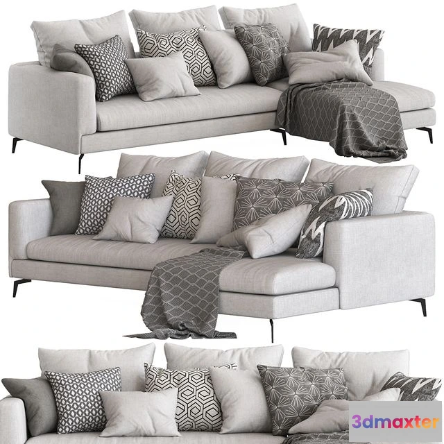 1547301 - Globewest Felix Mateo Sofa 3D Max