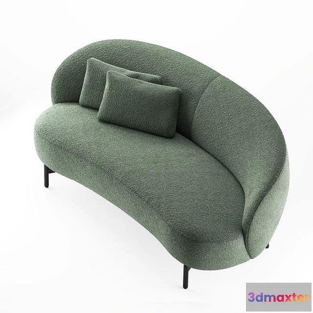 1547417 - Lunam sofa by Kartell 3D Max