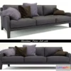 1547443 - Meridiani_Foster Soft sofa 3D Max