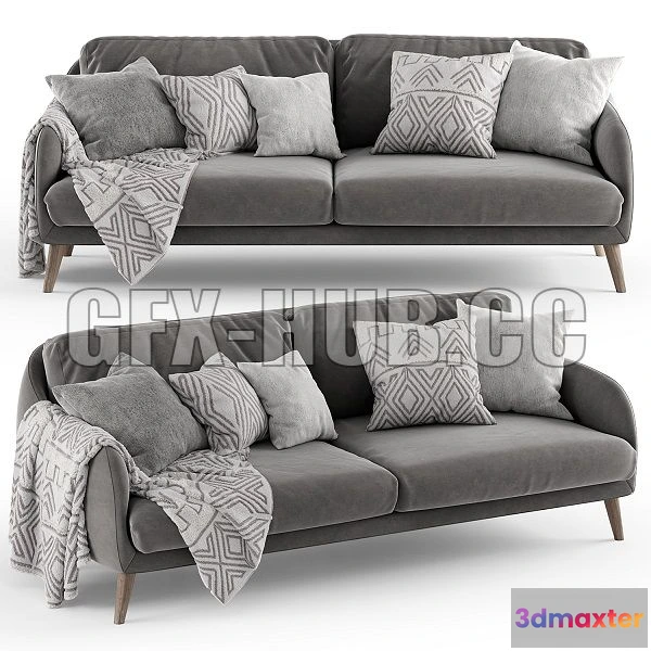 1547779 - Sofa Sits KARIN 3D Max