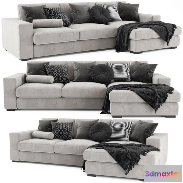 1548289 - Boconcept cenova chaise longue 3 3D Max