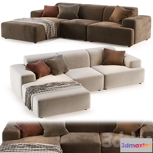 1548367 - Canape Melva by Westwing Collection 3D Max