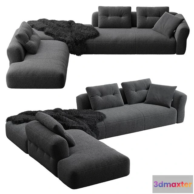 1548865 - Cassina SENGU BOLD corner 3D Max