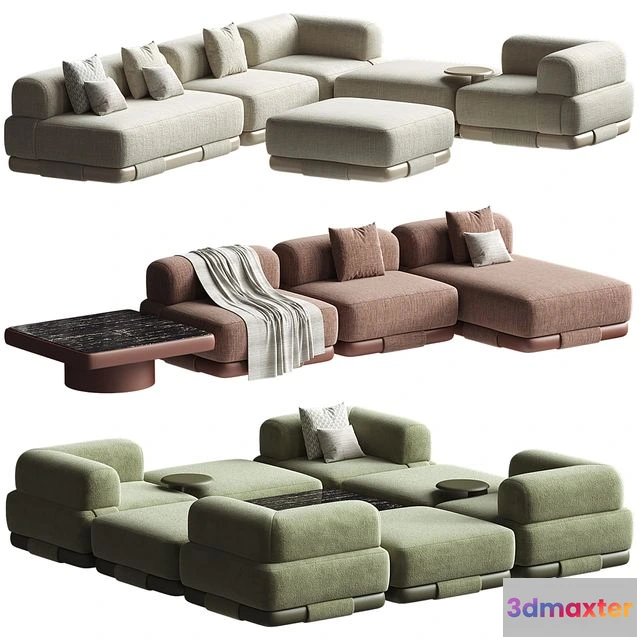 1549047 - INSULA MODUlLAR Sofa Kettal 3D Max