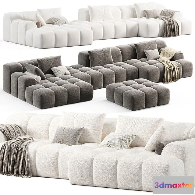 1549343 - Luzaro Magnetic Sofa 3D Max