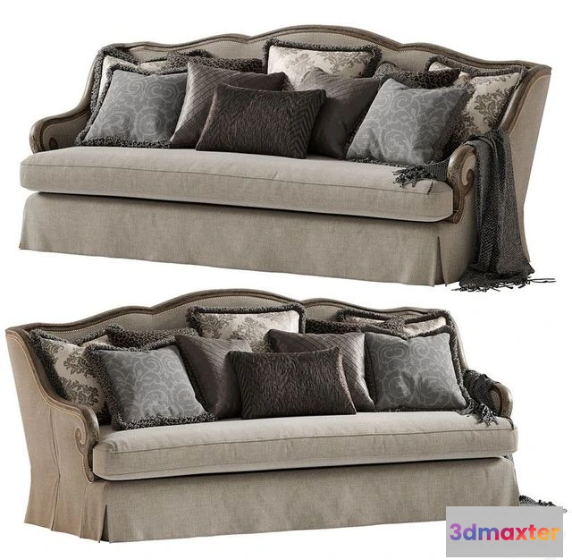 1550077 - Lexington aragon sofa 3D Max