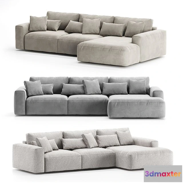 1550973 - Corner sofa Rosseto from One&Home 3D Max