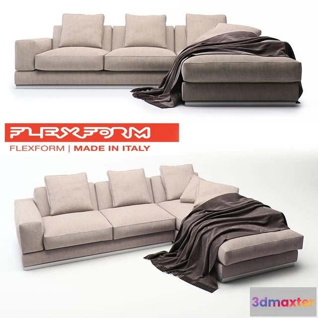 1551323 - Flexform BigBob 3D Max