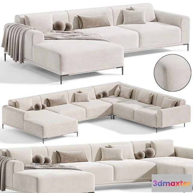 1551913 - Marlet Corner Sofa Set By divanev 3D Max