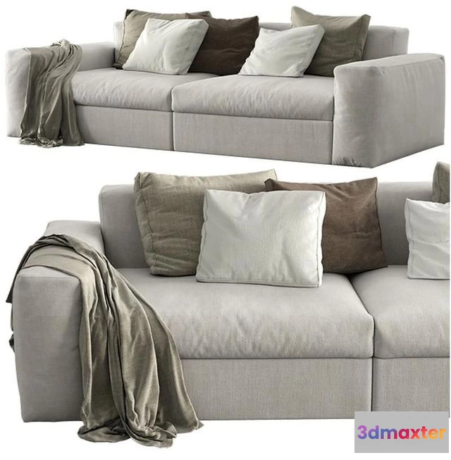 1552237 - Poliform dune sofa 3D Max