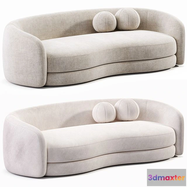 1552543 - Sofa Blaine By Eichholtz 3D Max